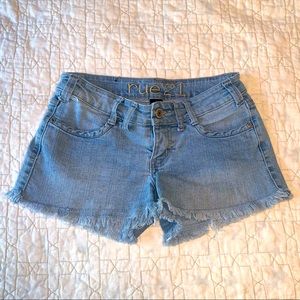 Rue 21 Jean Shorts - 3/4